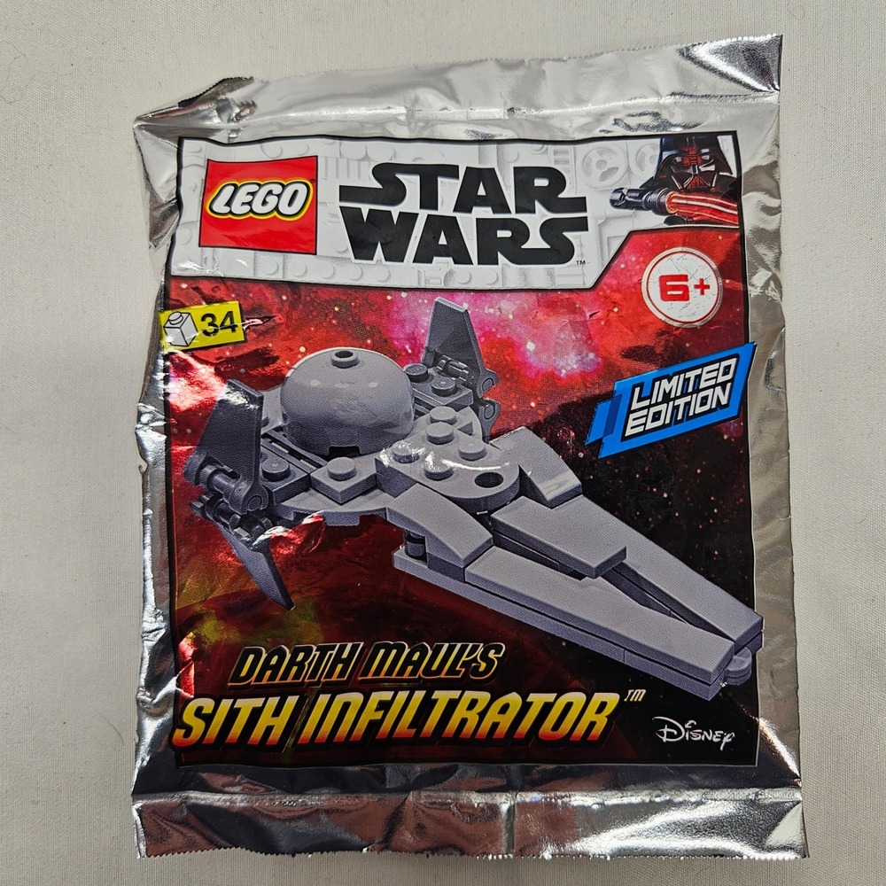 LEGO Star Wars Darth Maul's Sith Infiltrator 912058 Grey Limited Edition Polybag